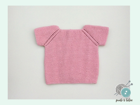 chaqueta manga corta rosa copia