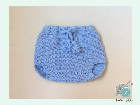 cubrepañal algodon celeste